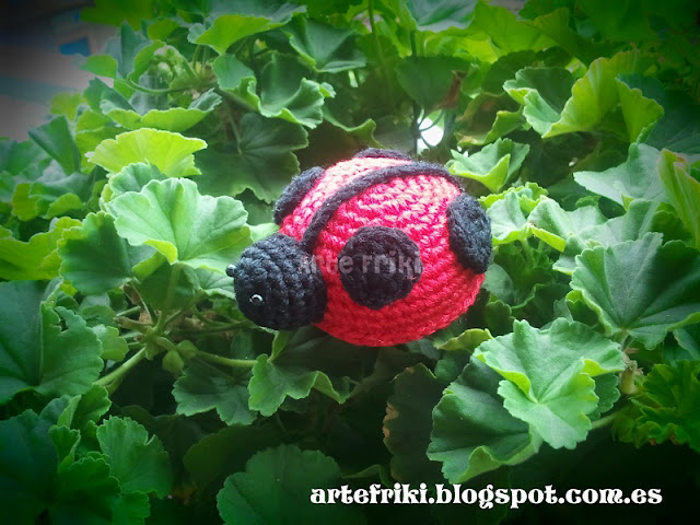 mariquita amigurumi ladybug crochet ganchillo insect animal