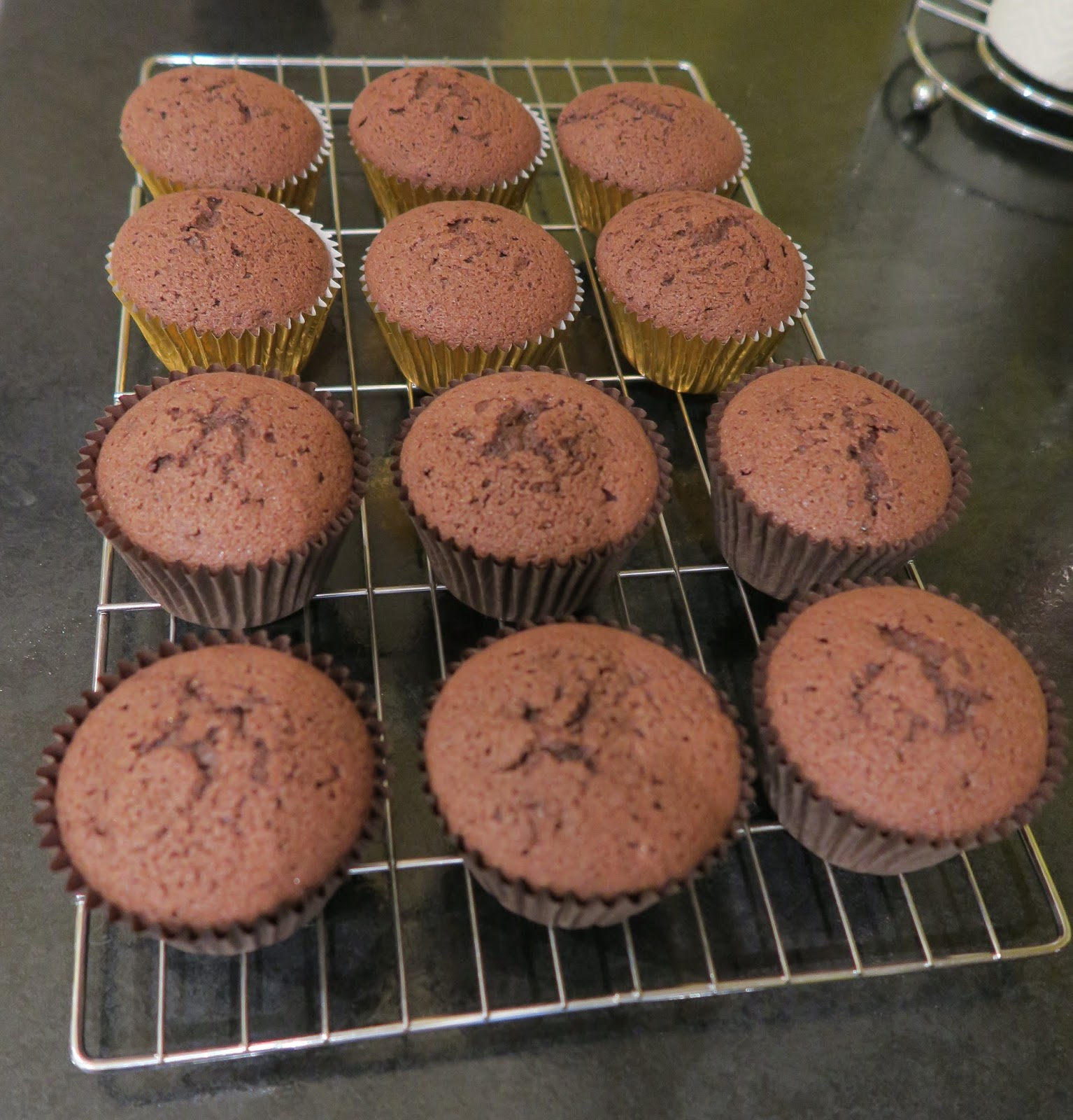 Chocolate & Caramel Golden Egg Cupcakes The Baking Explorer