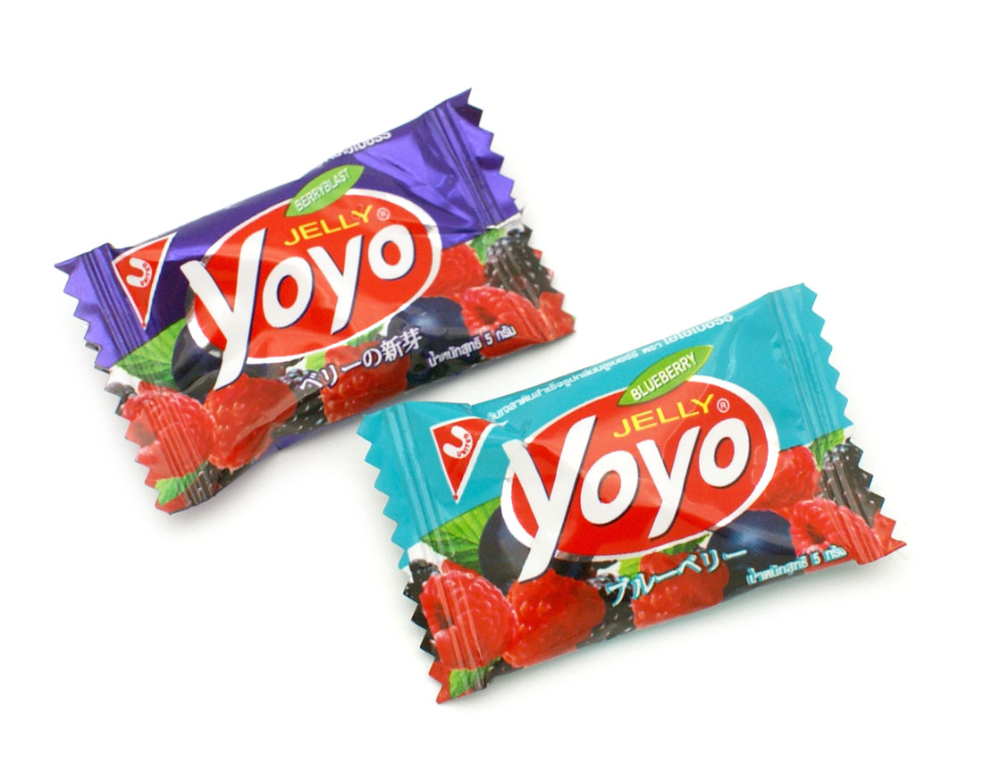 Jelly Yoyo de fruites del bosc