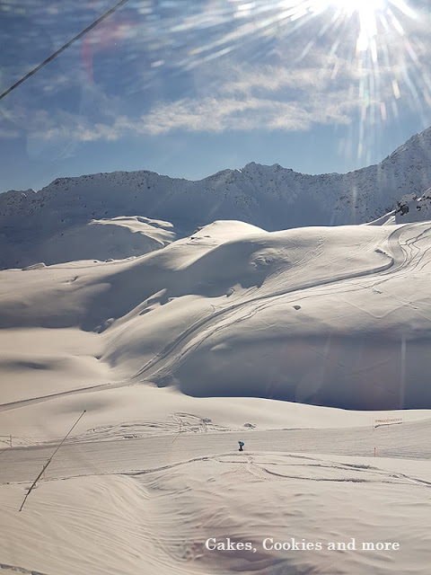 Blick aus der Gondel der Hörnlibahn