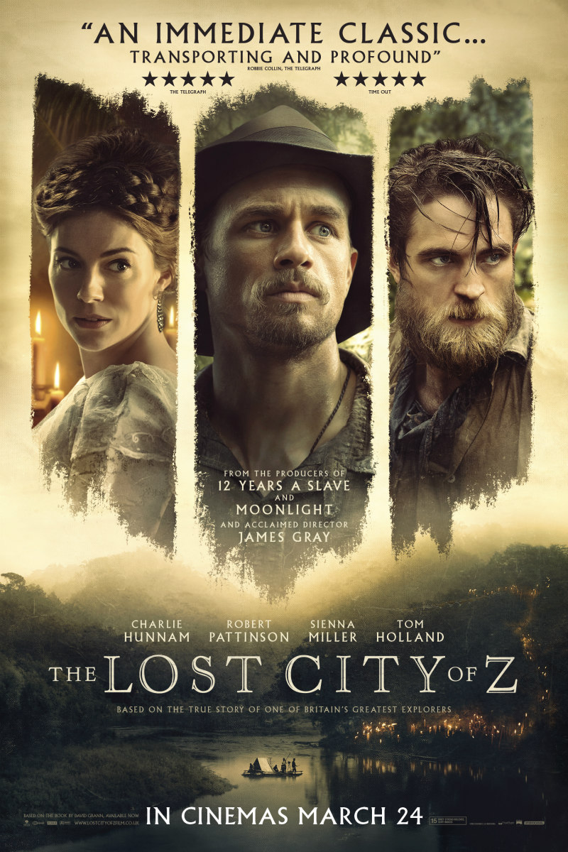 the lost city of z poster