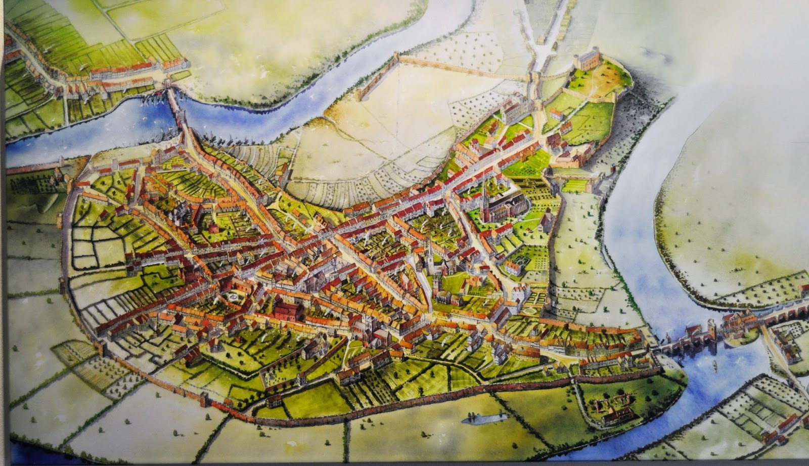 Days Away A Visit To Shrewsbury, Shropshire Modern Bric a Brac