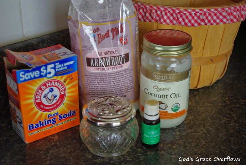 God's Grace Overflows Homemade Coconut Oil Deodorant...