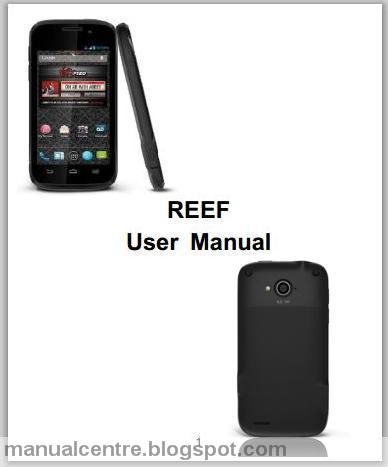 ZTE Reef Manual Cover