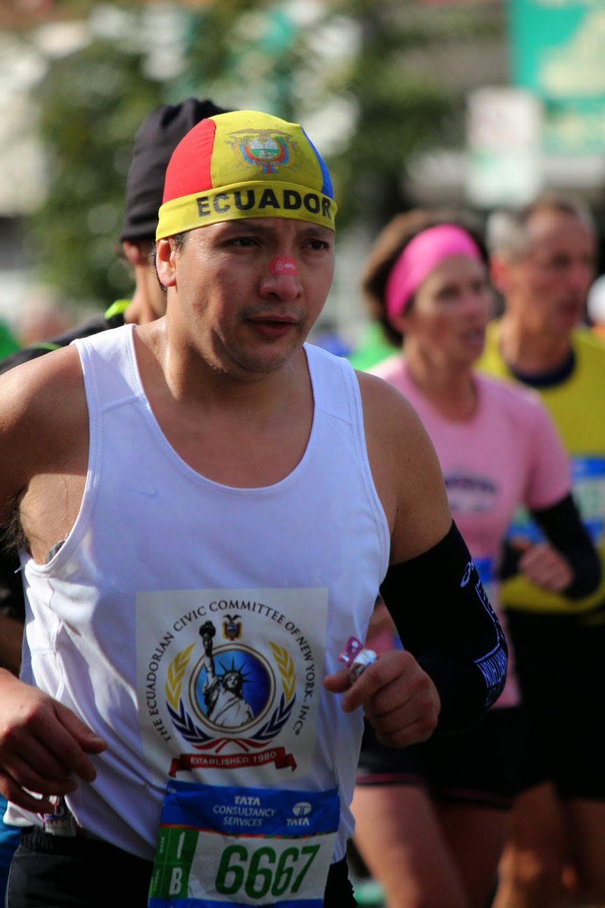 El Maratón de la Ciudad de Nueva York 2014 - Ecuador