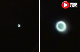 VIDEO: misterioso halo fue captado en reino unido. VIDEO: misterioso halo fue captado en reino unido.
