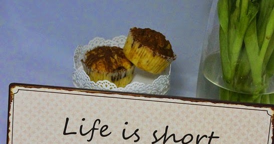 wunderbare Fantasie: Muffins mit Frucht, Kokos und weißer Schokolade