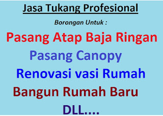 Jasa pasang baja ringan dan renovasi rumah di bogor caringin Jasa pasang baja ringan dan renovasi rumah di bogor caringin