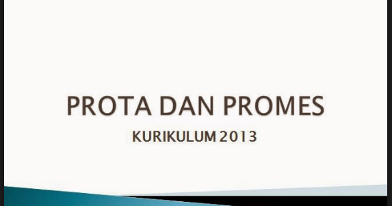 Prota Promes K13 Kelas 3 SD/MI Revisi 2017 Kumpulan RPP
