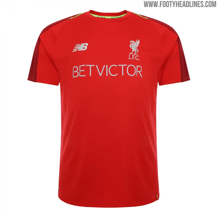 Liverpool 1819 PreMatch and Training Kit Revealed Footy Headlines