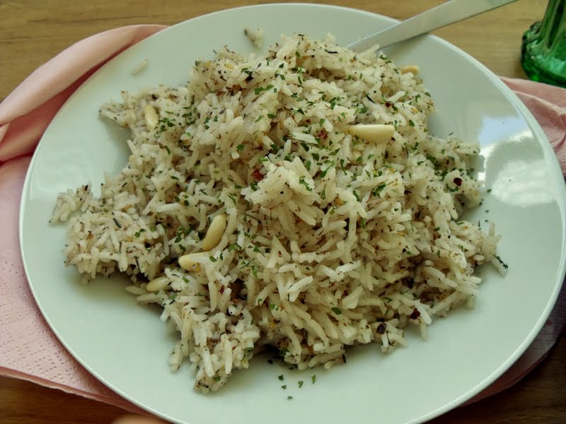 Zathar y arroz basmati Cocinar es ponerse