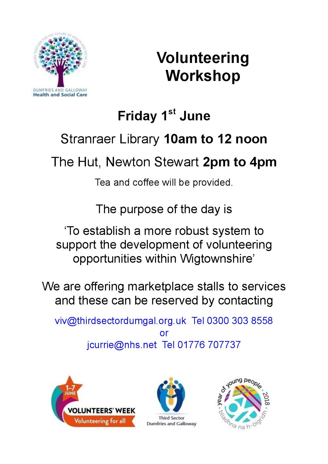 Building Healthy Communities (Machars) Volunteering