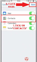 how to export gmail contacts to an iphone
