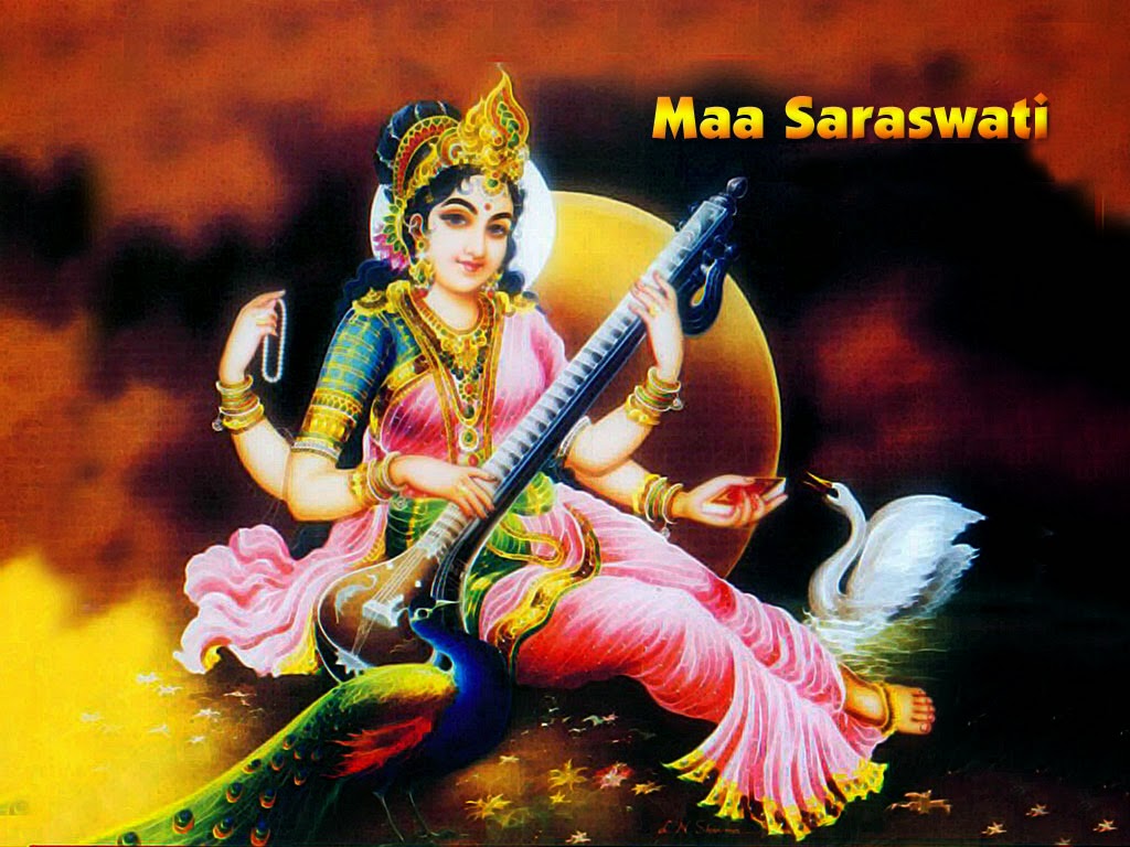 Goddess Maa Saraswati Devi HD wallpapers Images Pictures photos Gallery