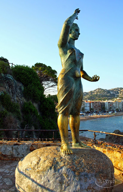 Mirador del monumento a la mujer marinera, Lloret de Mar