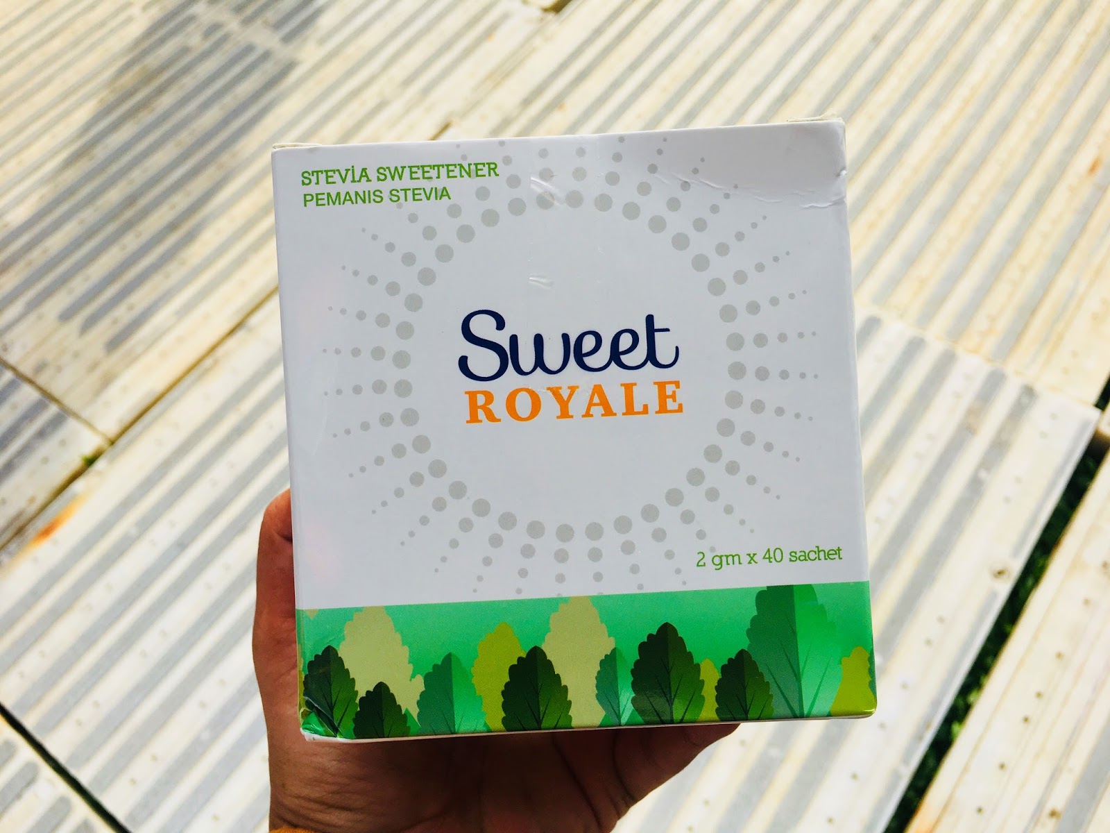 Sweet Royale Stevia Sweetener by Pharmaniaga UZU'S JOURNAL