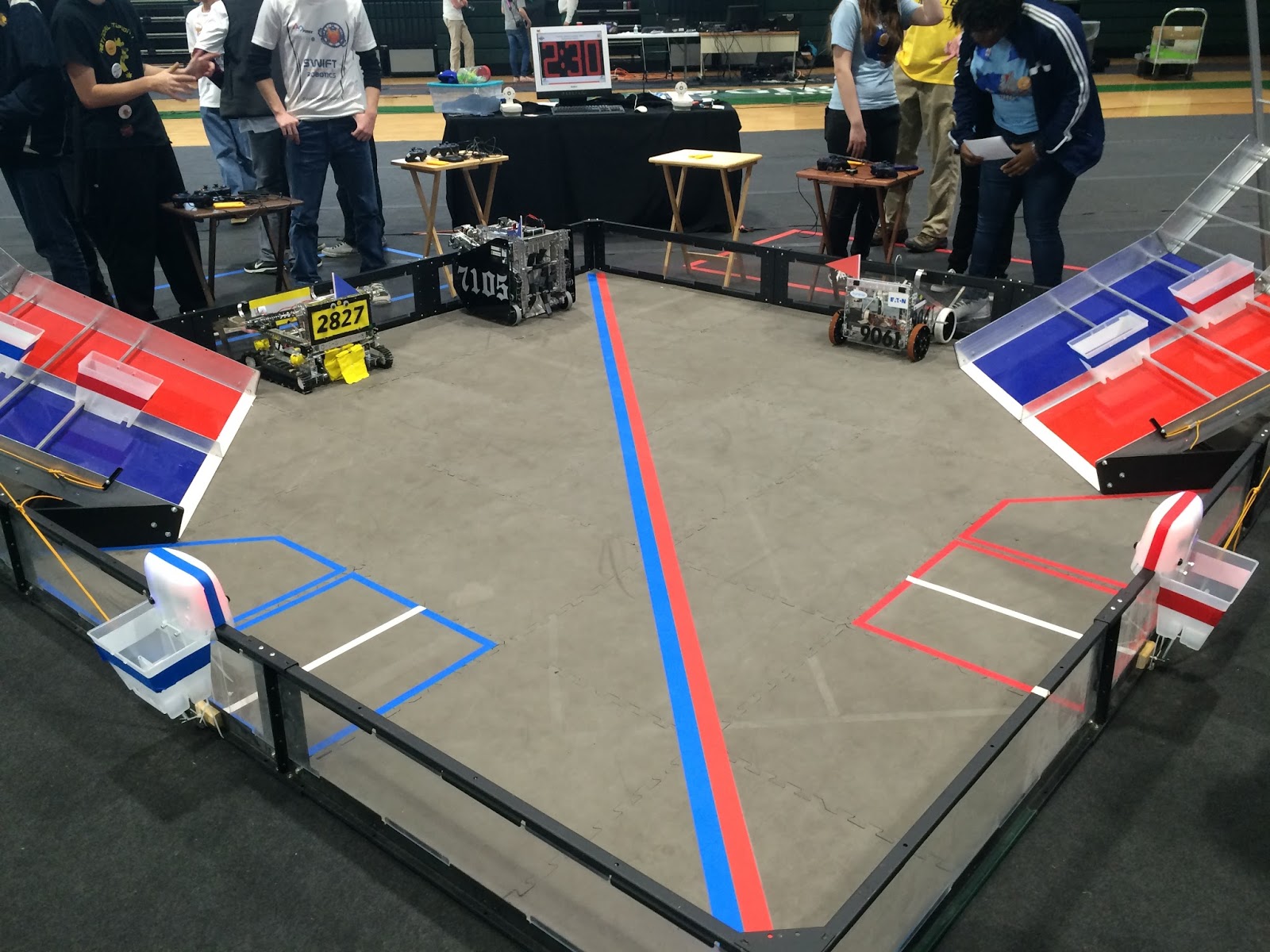 Spotlighting Moore Regional Robotics Competition