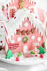 pink gingerbread kits pretty houses decorating ginger bread christmas wilton sugar kit decor coop chicken looked easy office ready assembled