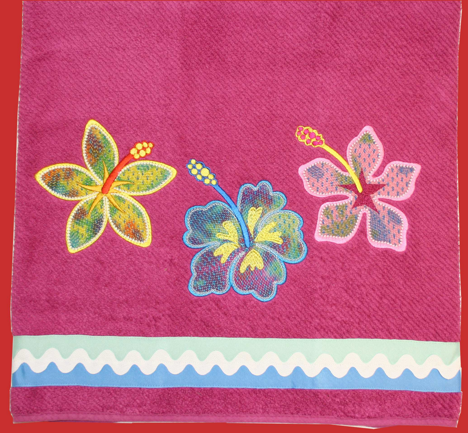 Towel Designs of 2011 towel embroidery designs