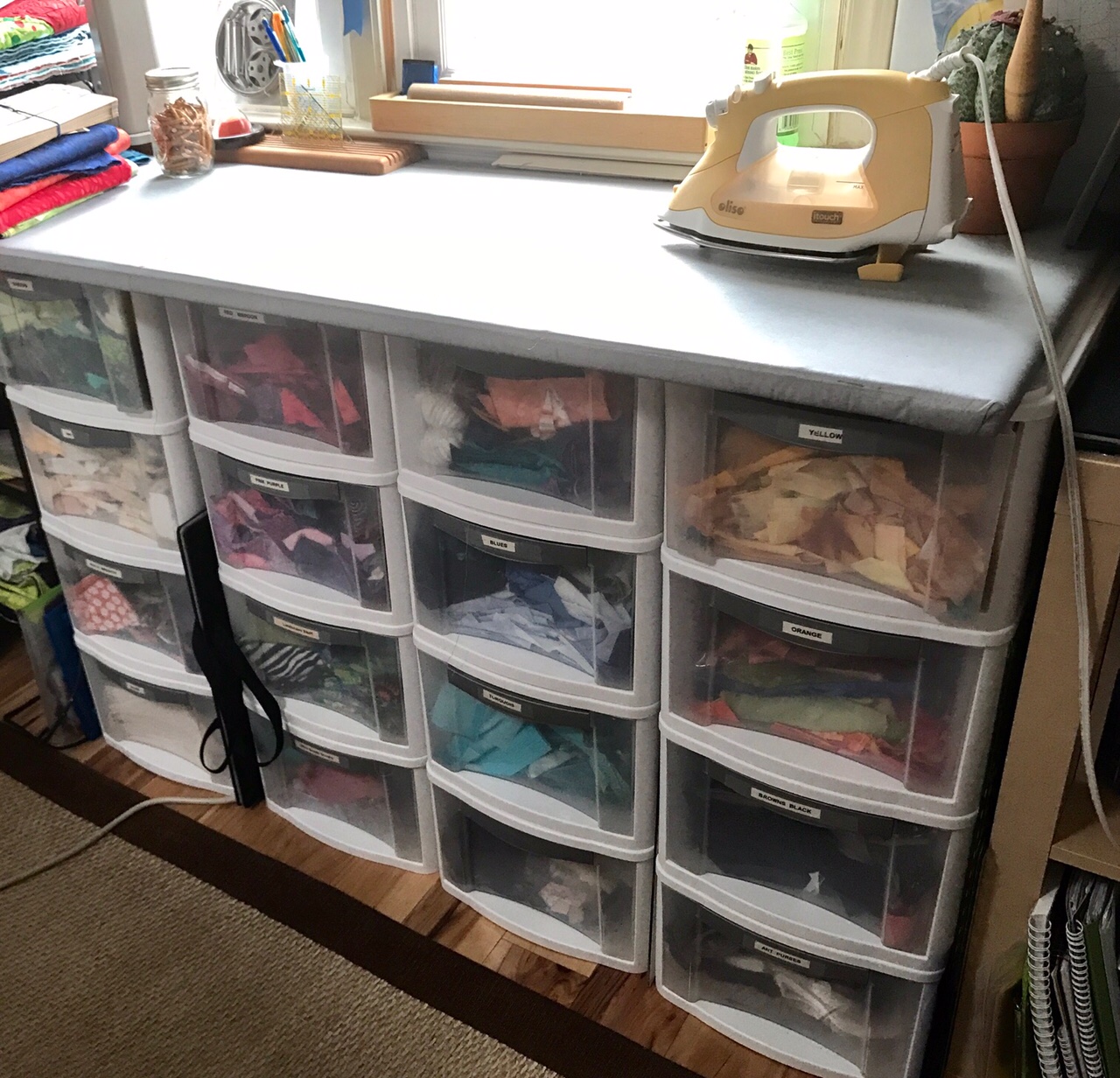 Clearing older fabrics to start a New Year of Sewing