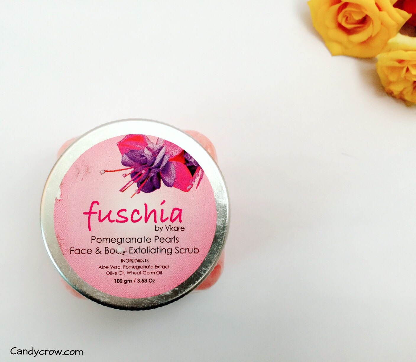 Fuschia Pomegranate Body and Face Scrub Review
