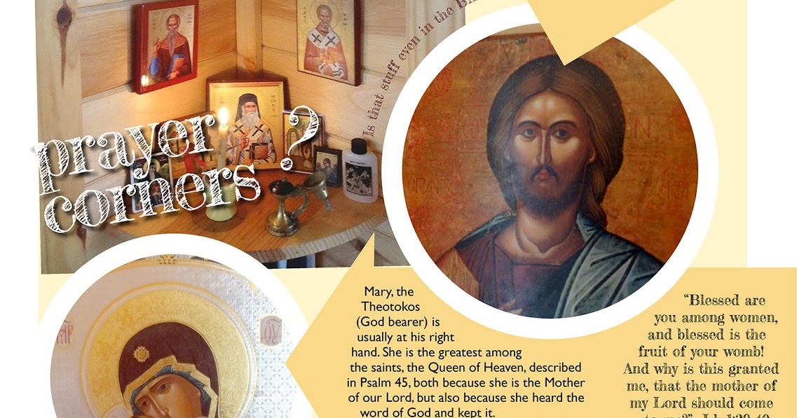 Many Mercies Why do Orthodox Christians Have Prayer Corners? Infographic!