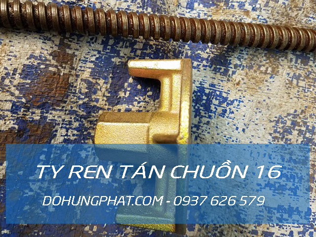 Ty ren tán chuồn 16 ren vuông | Công ty Phụ kiện và Coppha Việt Ty ren tán chuồn 16 ren vuông | Công ty Phụ kiện và Coppha Việt
