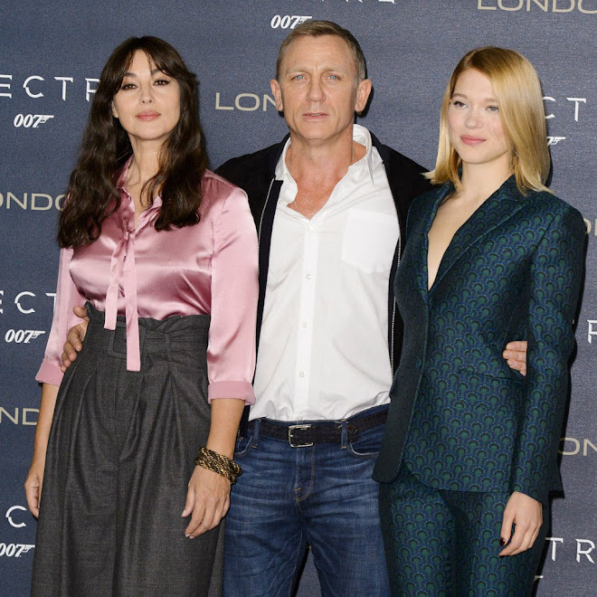 Photo: 「007: スペクター」のロンドンでのプレス・イベントに、ダニエル・クレイグとレア・セドゥー、モニカ・ベルッチに、ナオミ・ハリスたちキャストが大集合 ! !