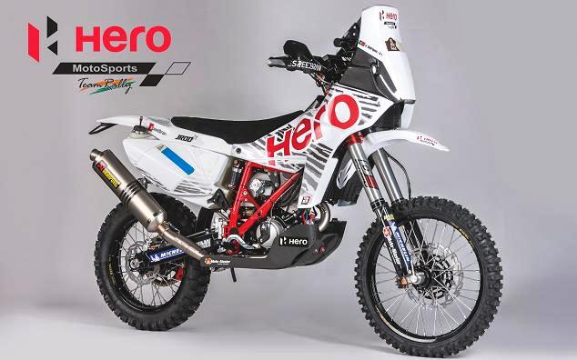 Hero sportif bir motosiklet