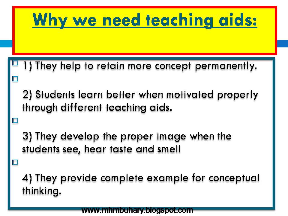 M.H.M.Buhary (Naleemi) Teaching Aids ( Definition, Needs, Types and Importance ) M.H.M BUHARY
