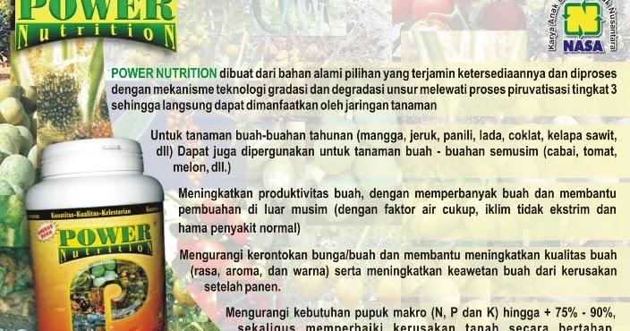 Harga Produk Nasa 2019