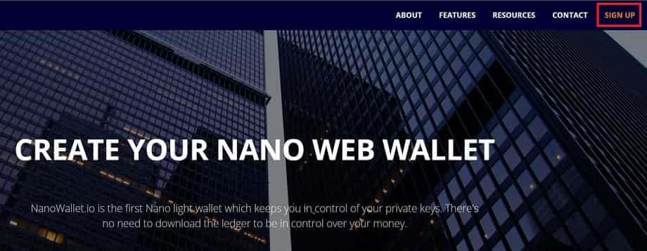 Wallet Monedero NANO Wallet Monedero NANO Cómo Guardar NANO XRB en monedero