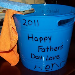 Father's Day Car Washing Bucket