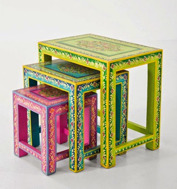 Beautiful Colorful Decorated Furniture By  Kare Design