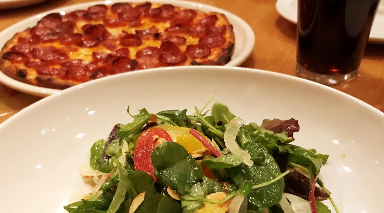 [DC Chinatown] Matchbox Pizza Review Pepperoni Pizza and Seared