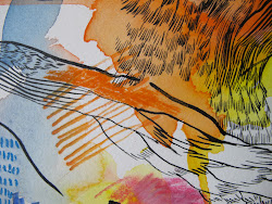 pencil watercolour ink untitled ii nib brush miranda costa pm posted