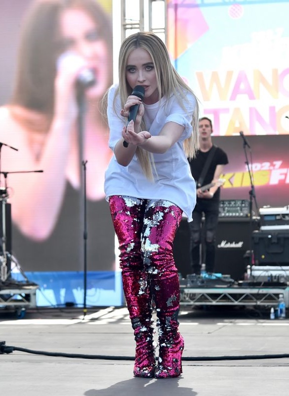 Red Carpet Dresses: Sabrina Carpenter - KIISFM Wango Tango Village 2018