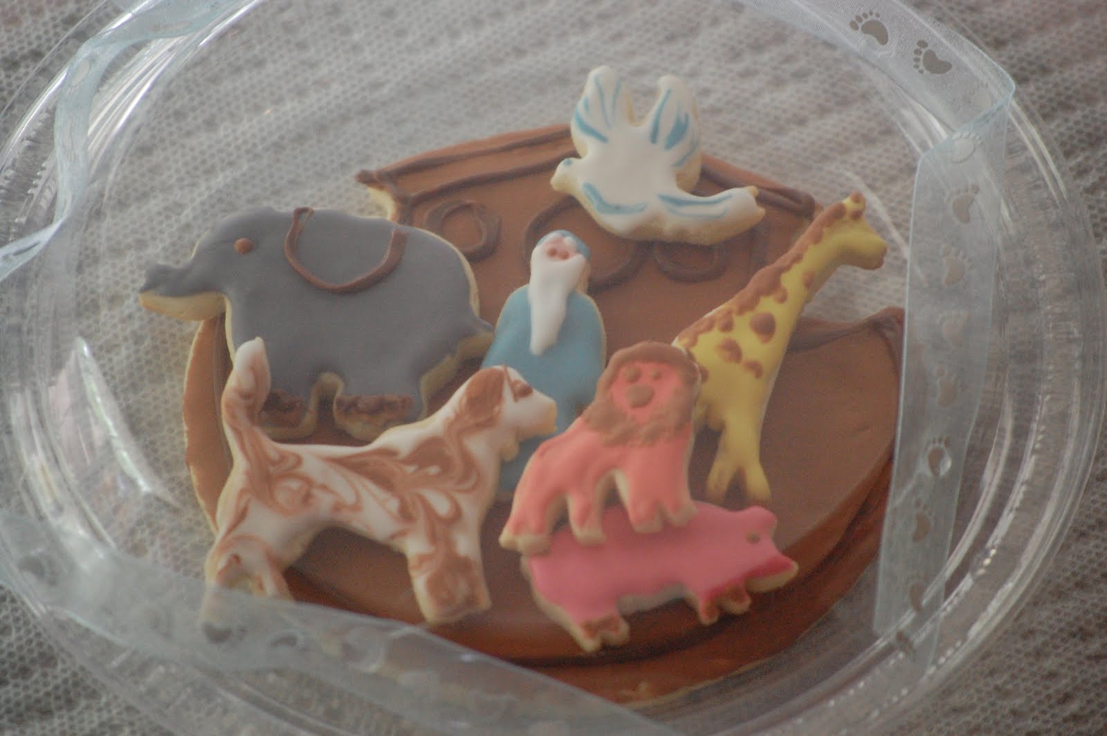 *Sugar Prints* Noah's Ark Cookies