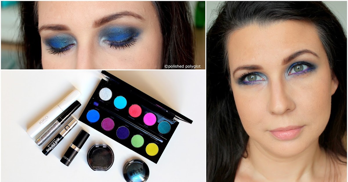 Makeup │How much is too much? Royal Blue Smokey look [Monday Shadow ...
