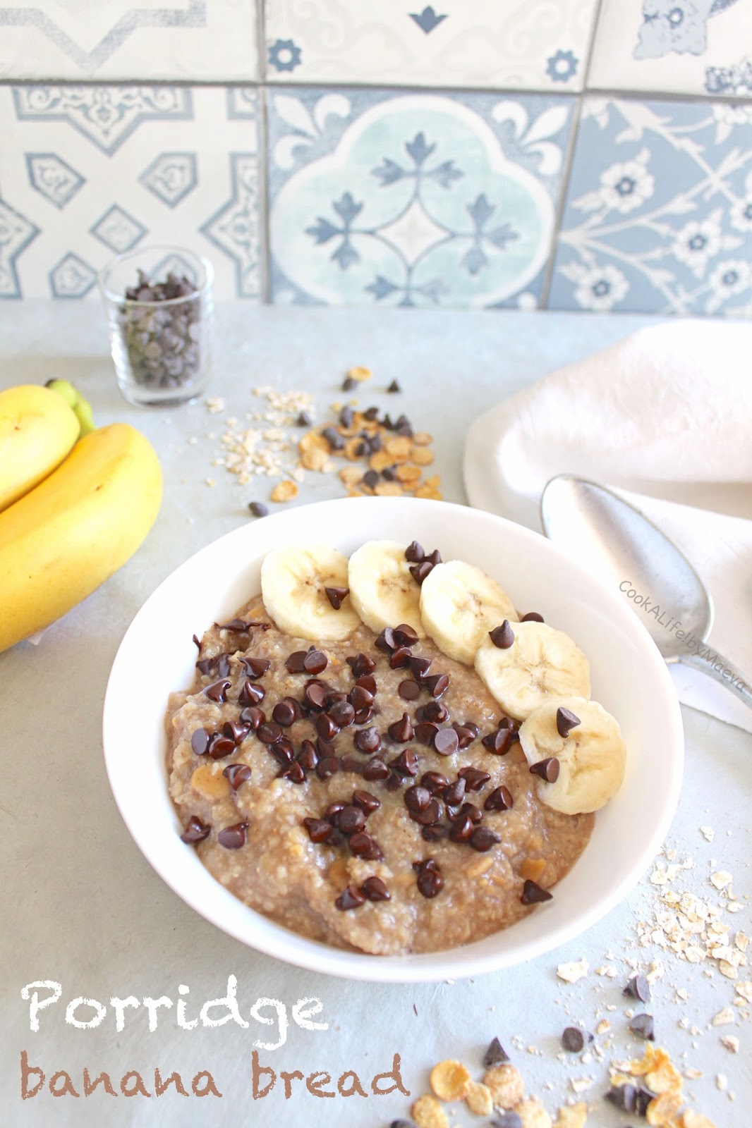 Porridge banana bread • Cook A Life! by Maeva
