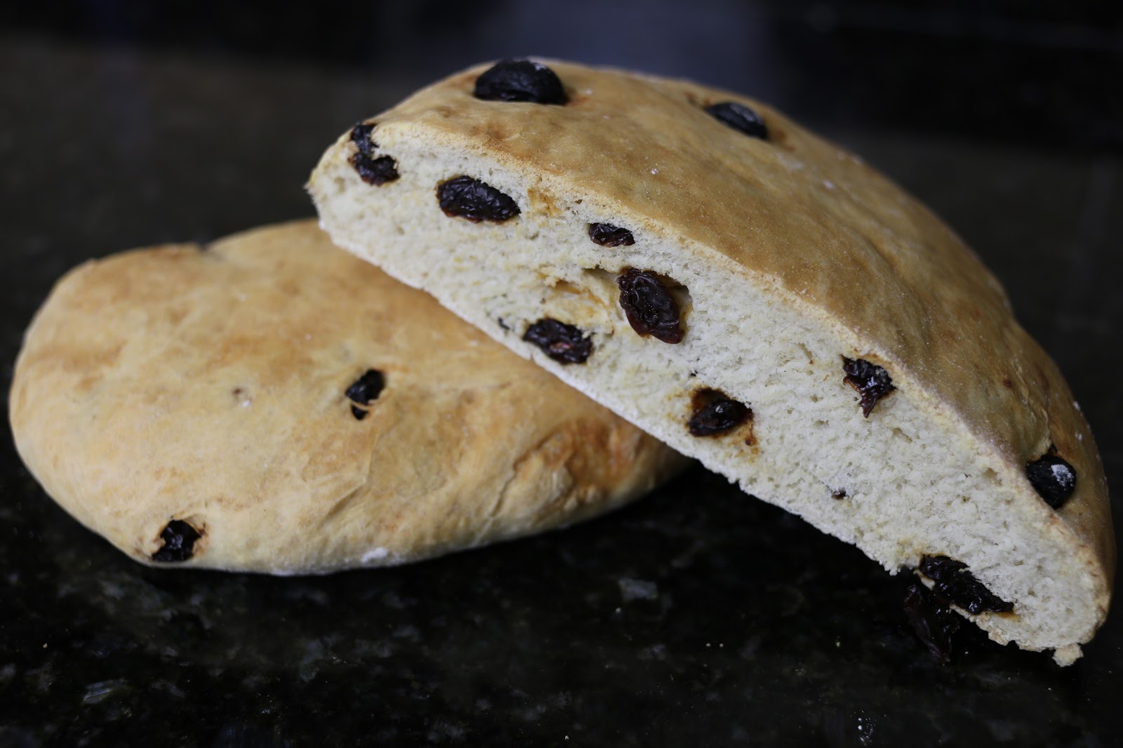 Cocina andaluza: Pan con pasas