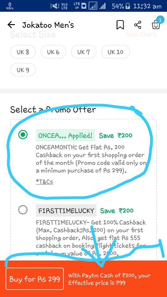 promo code for paytm mall first time user