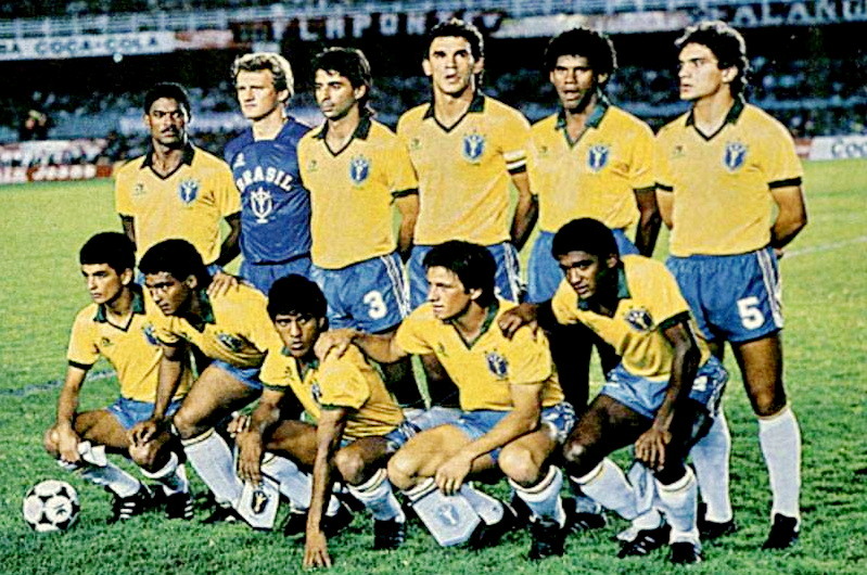 EQUIPOS DE FÚTBOL: SELECCIÓN DE BRASIL Campeona de la Copa América 1989