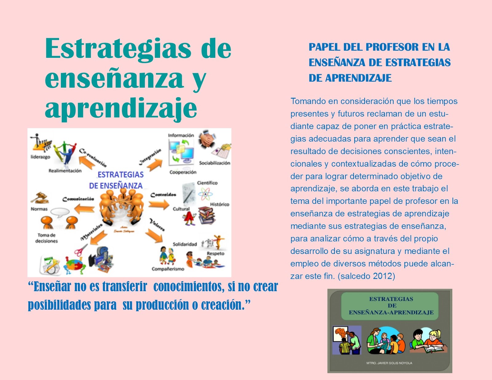 Estrategias De Enseñanza Aprendizaje En Educacion Primaria Cómo Enseñar