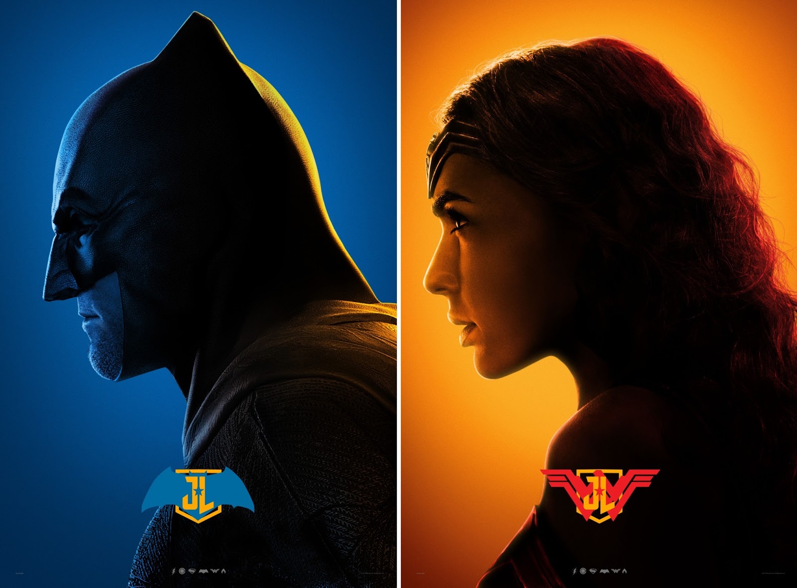 The Blot Says...: Justice League “Colors” Character Movie Poster Set