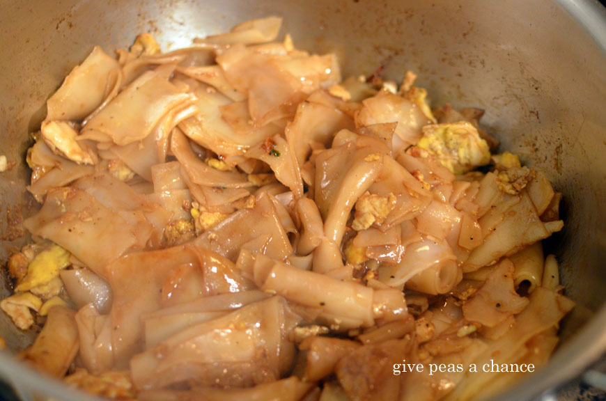 Give Peas a Chance Pad See Ew