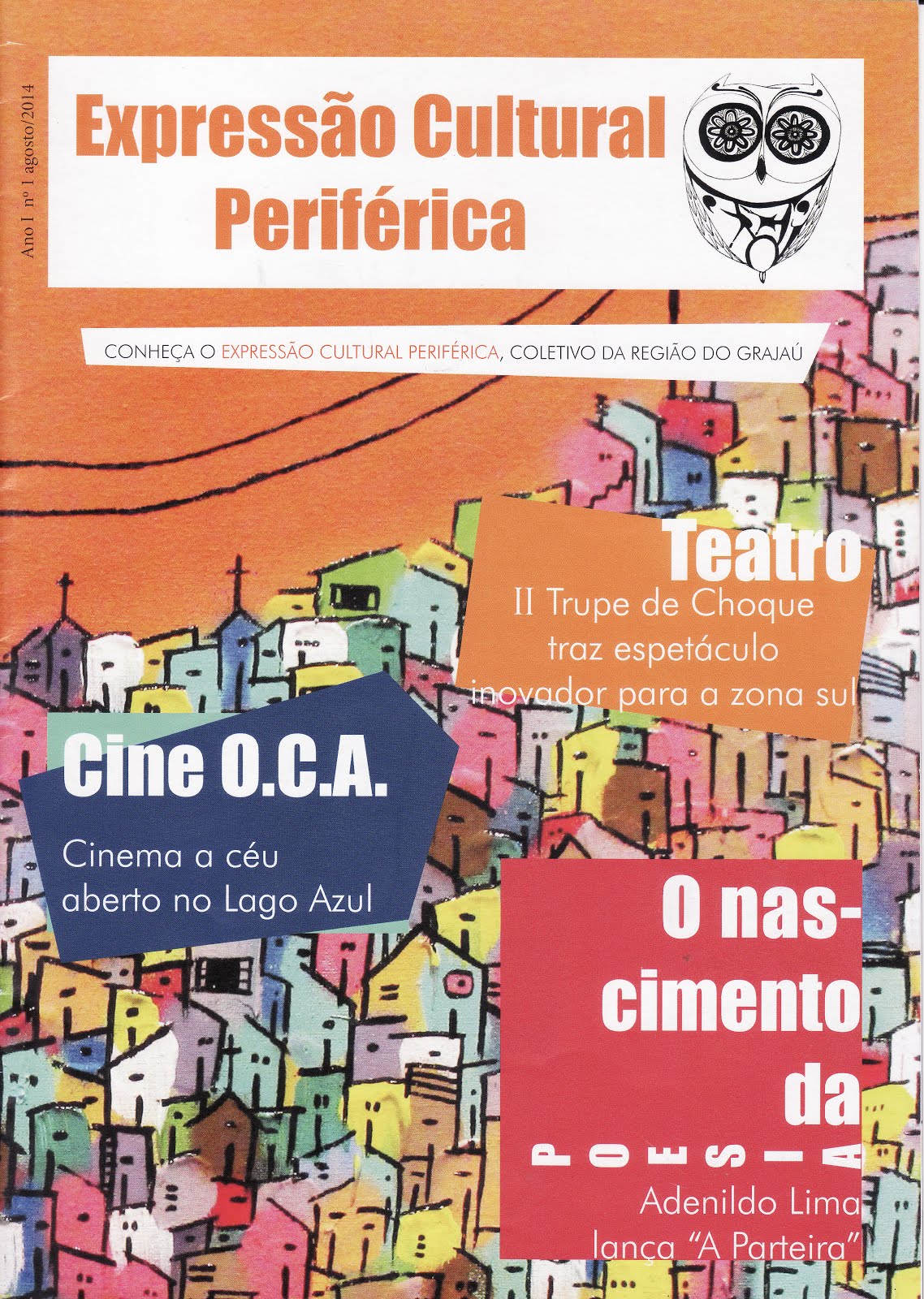 1ª Edição Revista Expressão Cultural Periférica