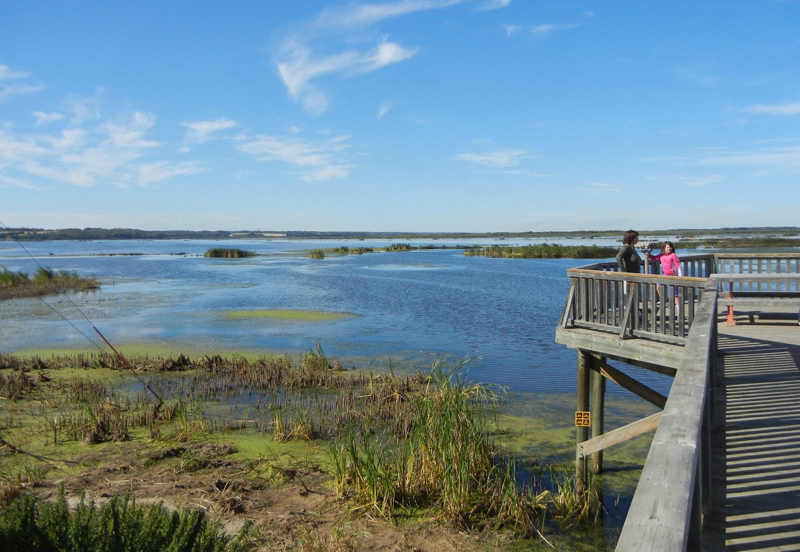 Paddling Near Edmonton, Alberta, Canada Sturgeon River and Big Lake