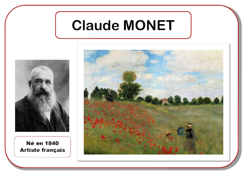 Claude Monet - Portrait d'artiste en maternelle