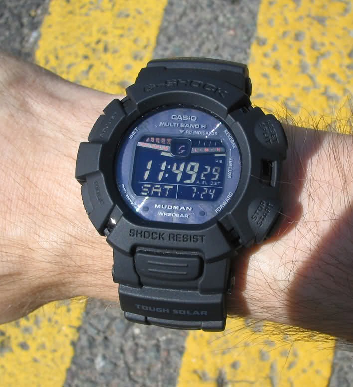 casio mudman tough solar